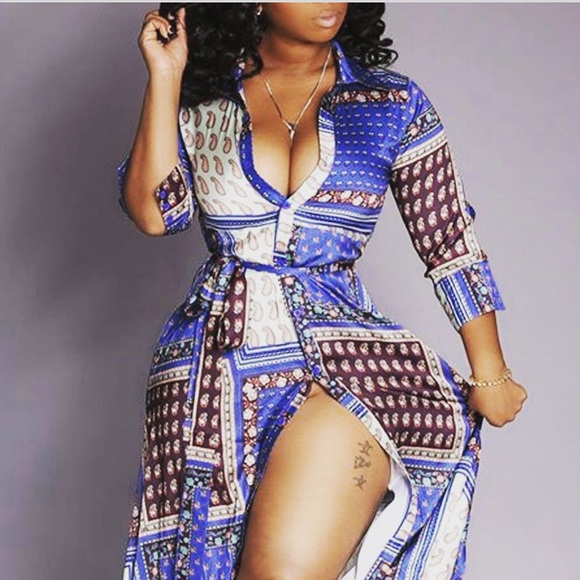 Belted Maxi/Tunic - Picture 1 of 3